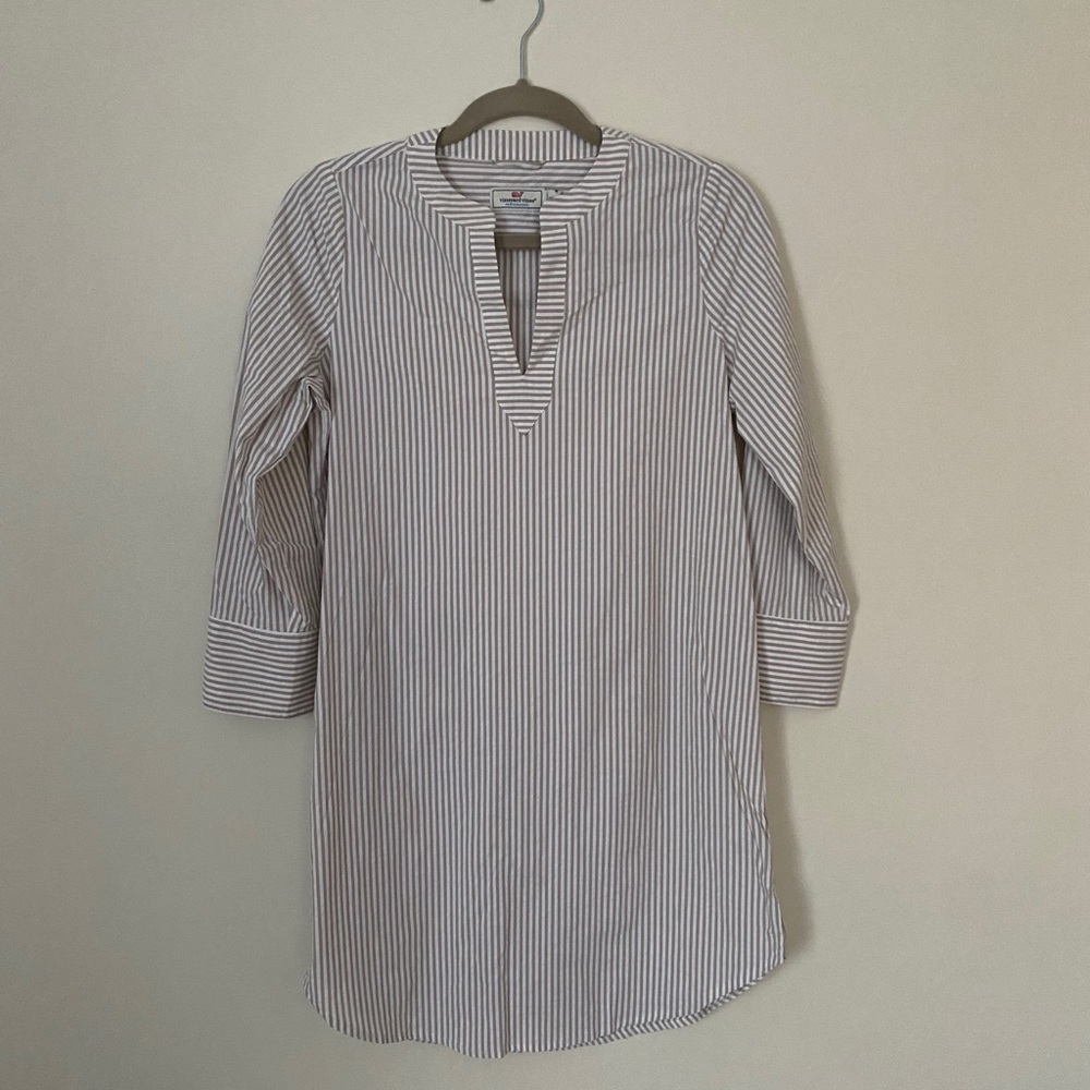 Vineyard vines seersucker coverup